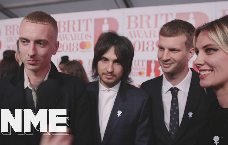 Wolf Alice at the BRIT Awards 2018