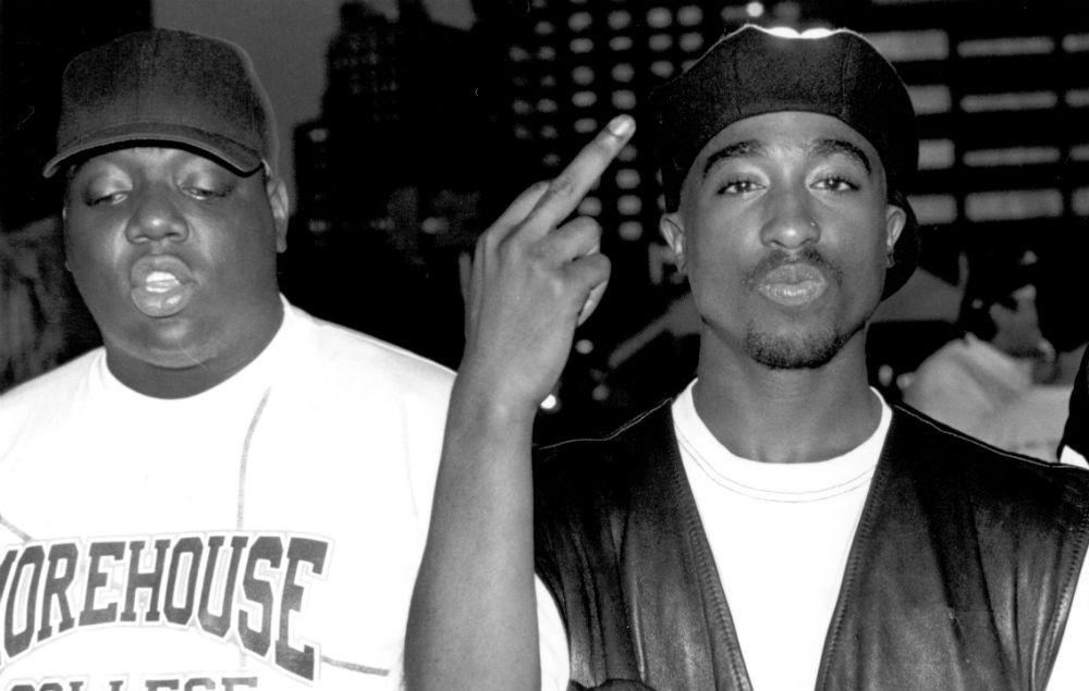 Notorious B.I.G. and Tupac