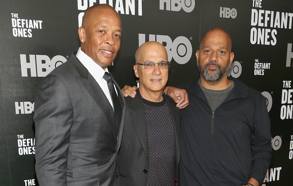 Dr Dre, Jimmy Iovine and Allen Hughes