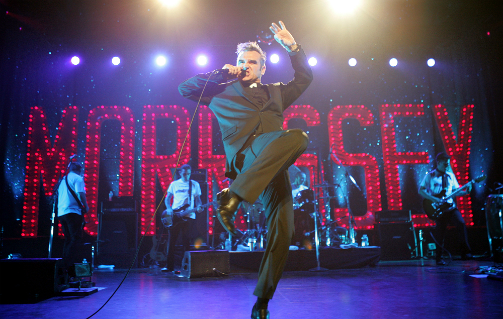 Morrissey live in 2004