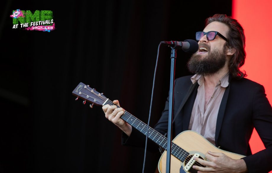 Father John Misty performing at BBC's Biggest Weekend in Belfast on May 25