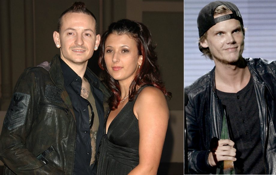 Chester and Talinda Bennington, Avicii