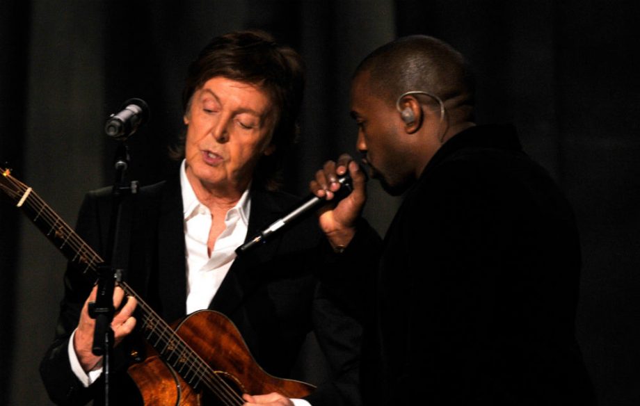 Paul McCartney and Kanye West