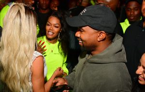 Teyana Taylor and Kanye West