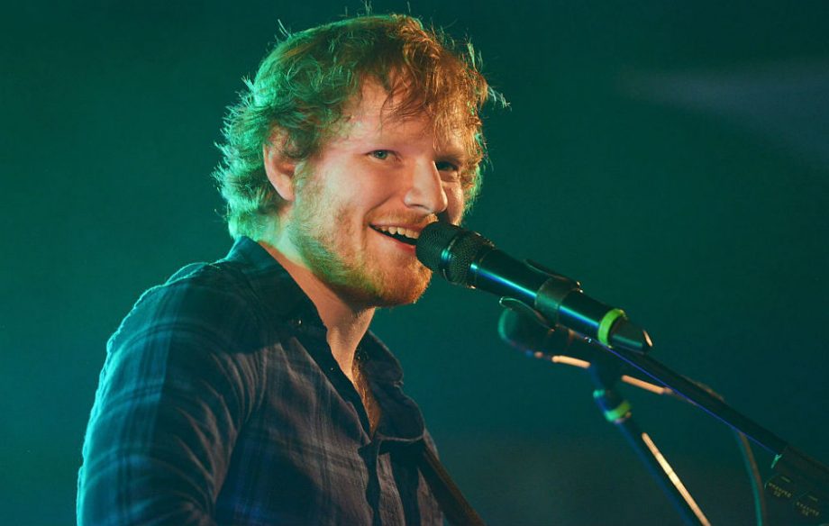 Ed Sheeran cardiff toilet break