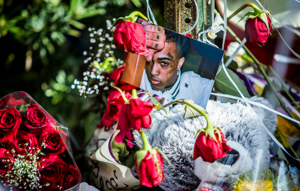 A vigil to XXXTentacion