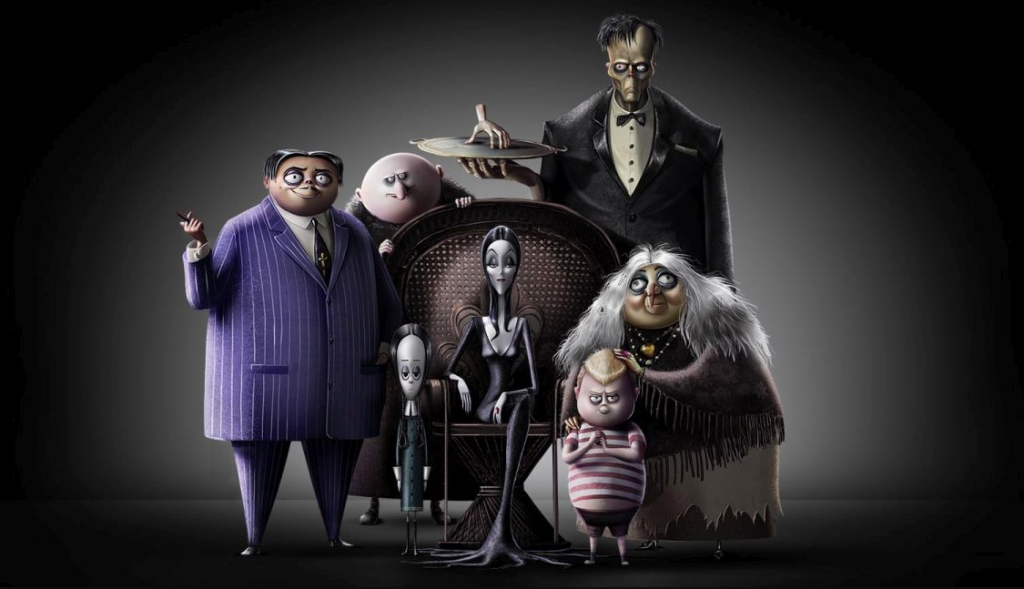 Addams family animated cast