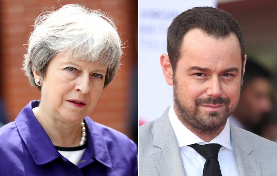 Theresa May Danny Dyer