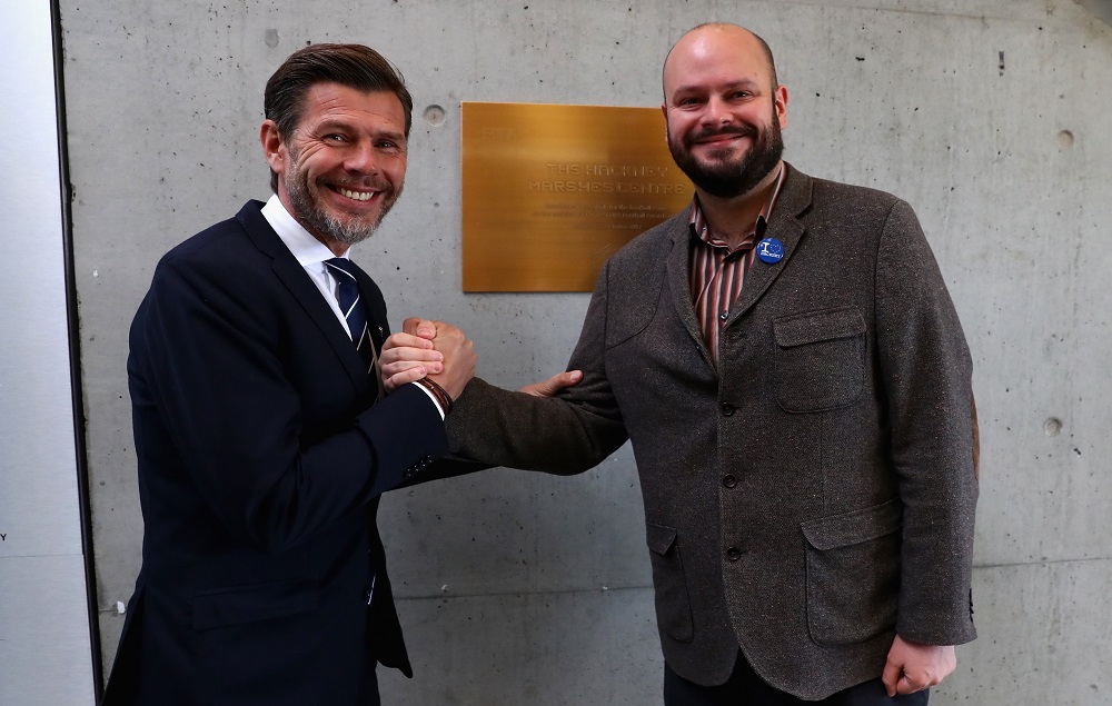 Mayor of Hackney Philip Glanville (left),
