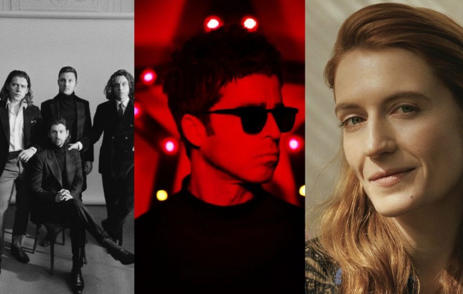 Arctic Monkeys, Noel Gallagher and Florence Welch from Florence And The Machine