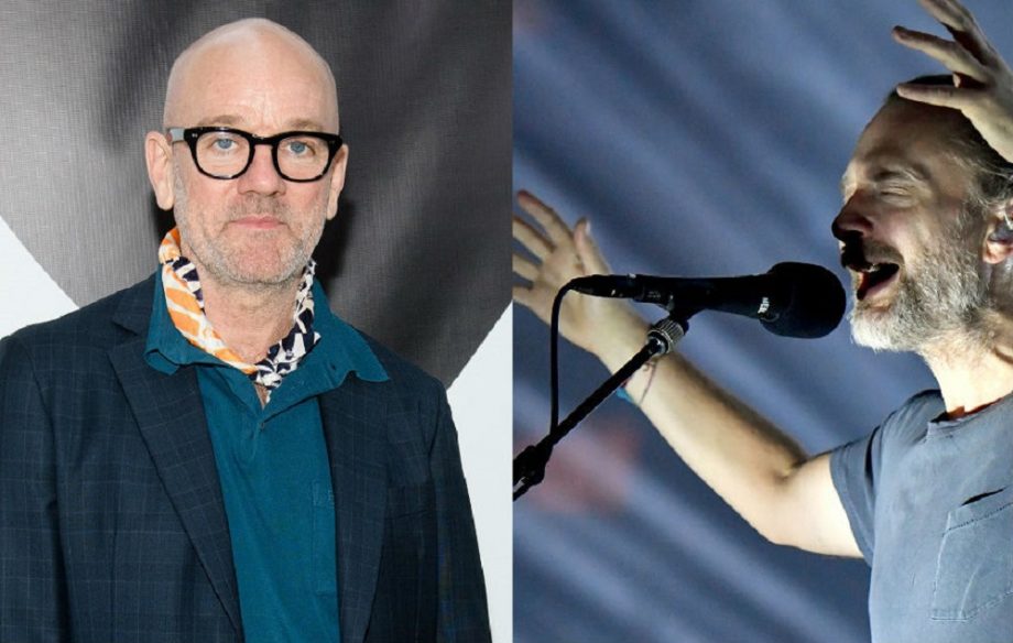 Michael Stipe and Thom Yorke