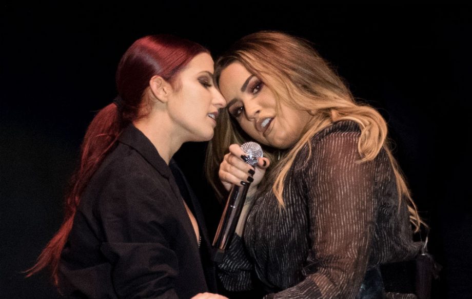 Dani Vitale and Demi Lovato