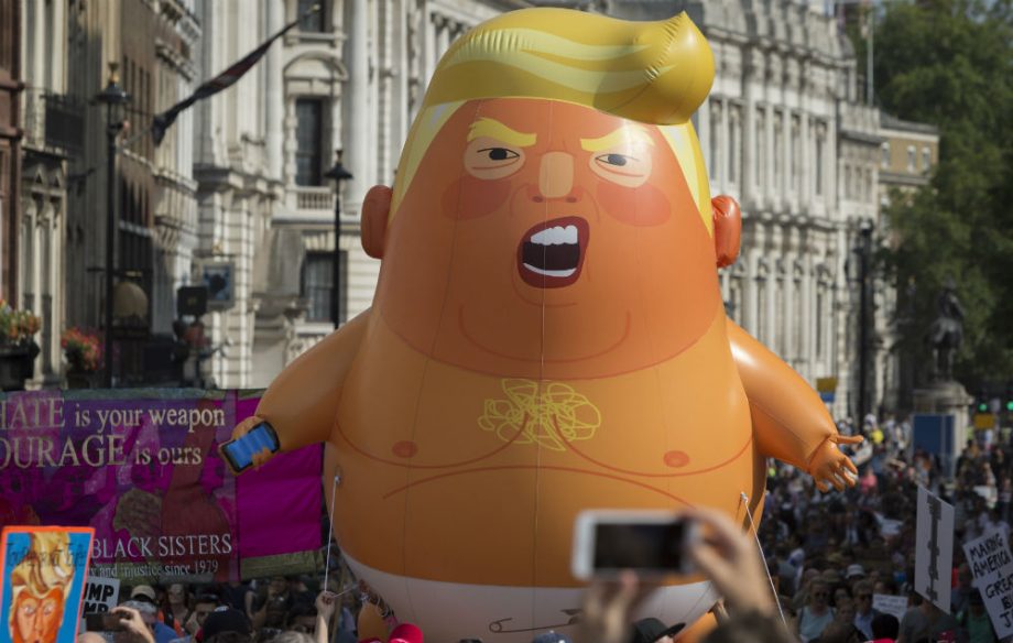 Trump balloon