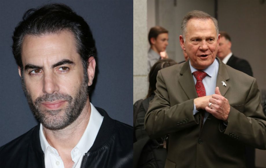 Sacha Baron Cohen / Roy Moore