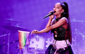 Ariana Grande defends manager over fan comments about her engagement