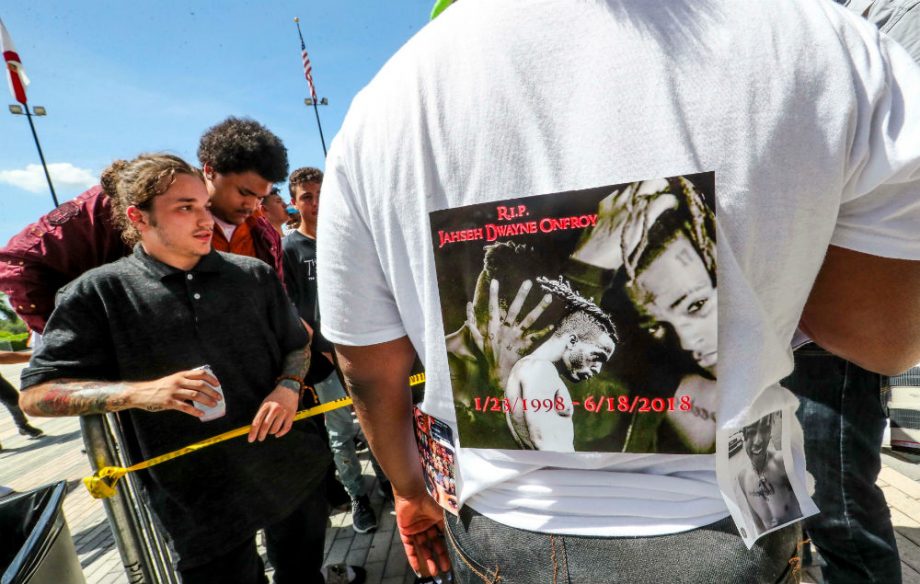 A XXXTentacion memorial