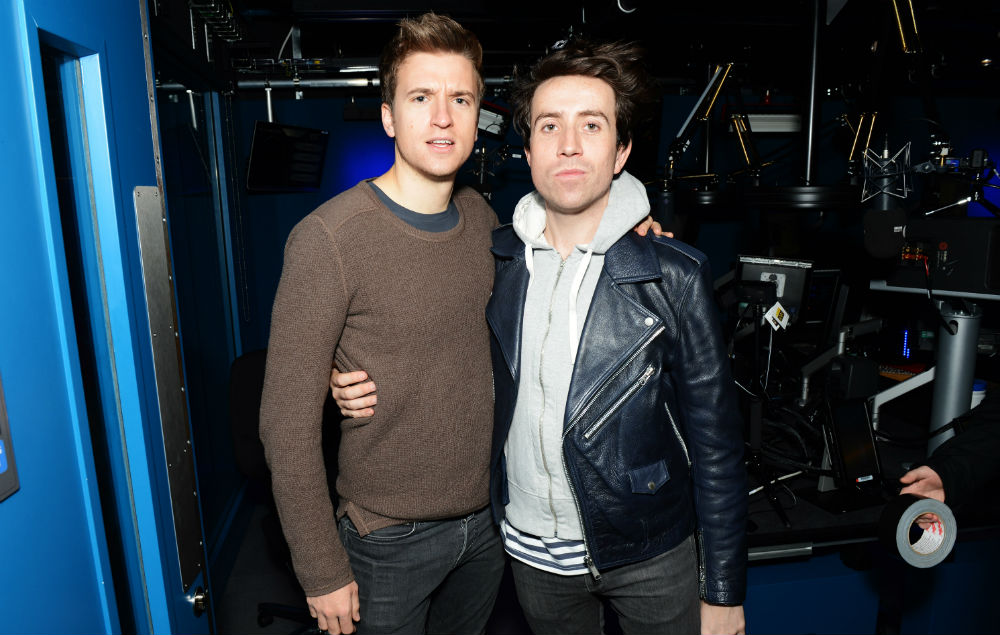 Greg James and Nick Grimshaw