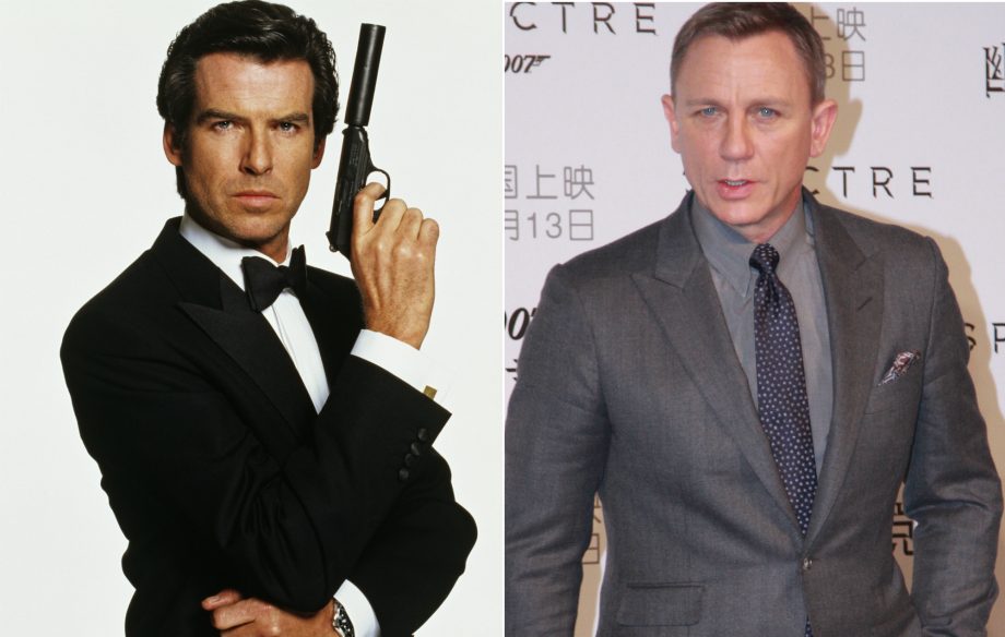 Pierce Brosnan, daniel craig