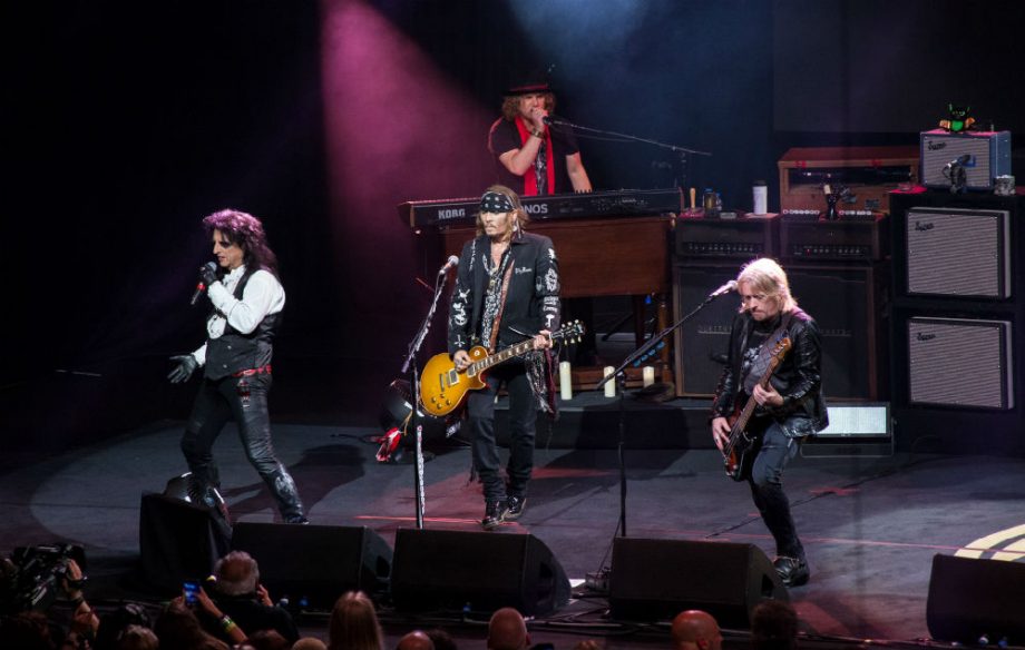 Watch Johnny Depp perform David Bowie's ‘Heroes’ with Hollywood Vampires