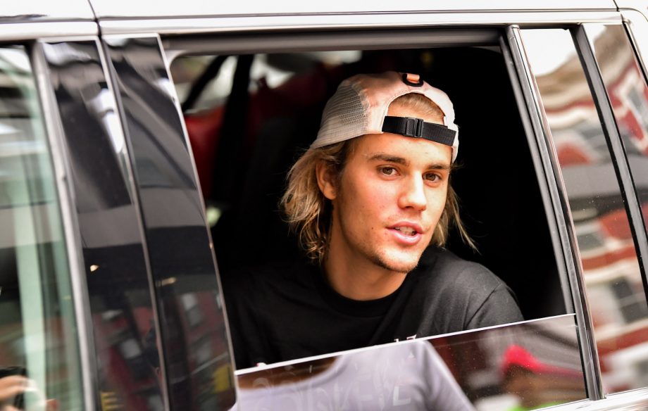Justin Bieber illegally