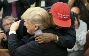 Donald Trump and Kanye West