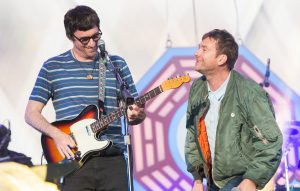 Watch Gorillaz play Blur's 'Song 2' with Graham Coxon at LA's Demon Dayz Festival