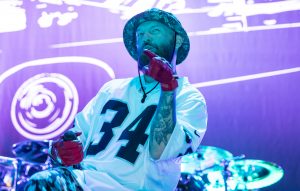 Insane Clown Posse's Shaggy 2 Dope attempts to dropkick Fred Durst as Limp Bizkit cover George Michael