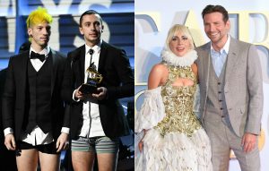 Twenty One Pilots spoof 'A Star Is Born' poster as they go up against soundtrack for album chart top spot
