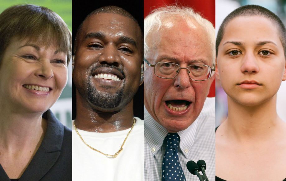 Kanye west twitter following spree