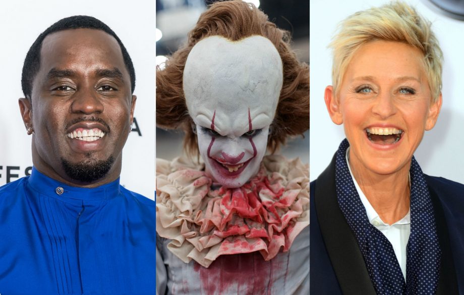 P Diddy clown prank ellen