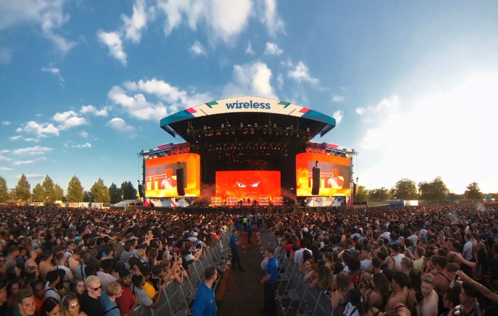Wireless festival swearing offensive outfits