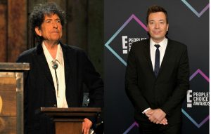 Bob Dylan makes appearance on Jimmy Fallon without saying a word