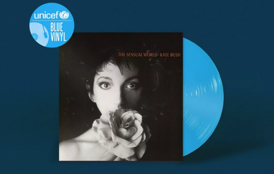 unicef blue vinyl