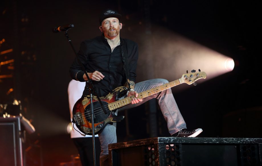 Linkin Park bassist Dave Farrell