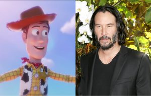 Keanu Reeves discusses how he got mystery 'Toy Story 4' role