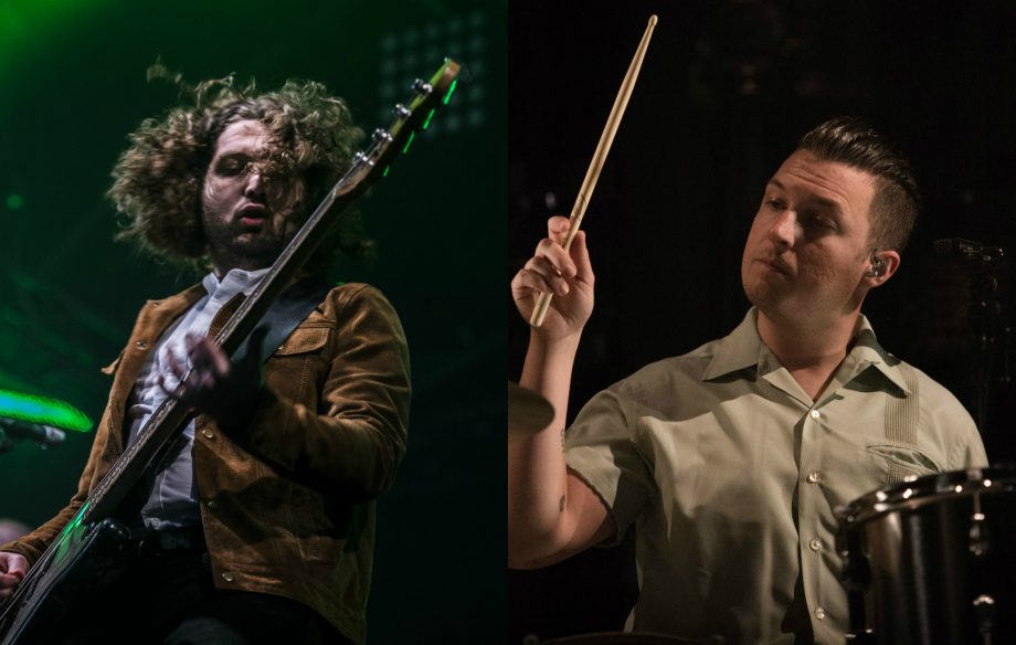 Milburn's Joe Carnall and Arctic Monkeys' Matt Helders