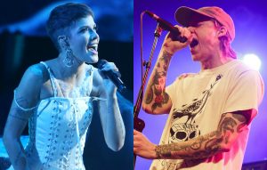 Watch Halsey prove she's the biggest The Story So Far fan as she attends band's raucous Hollywood show