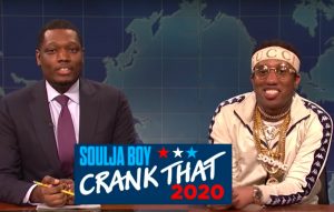 'SNL' spoof Soulja Boy's Drake diss during 'Crank That 2020' Presidential bid sketch