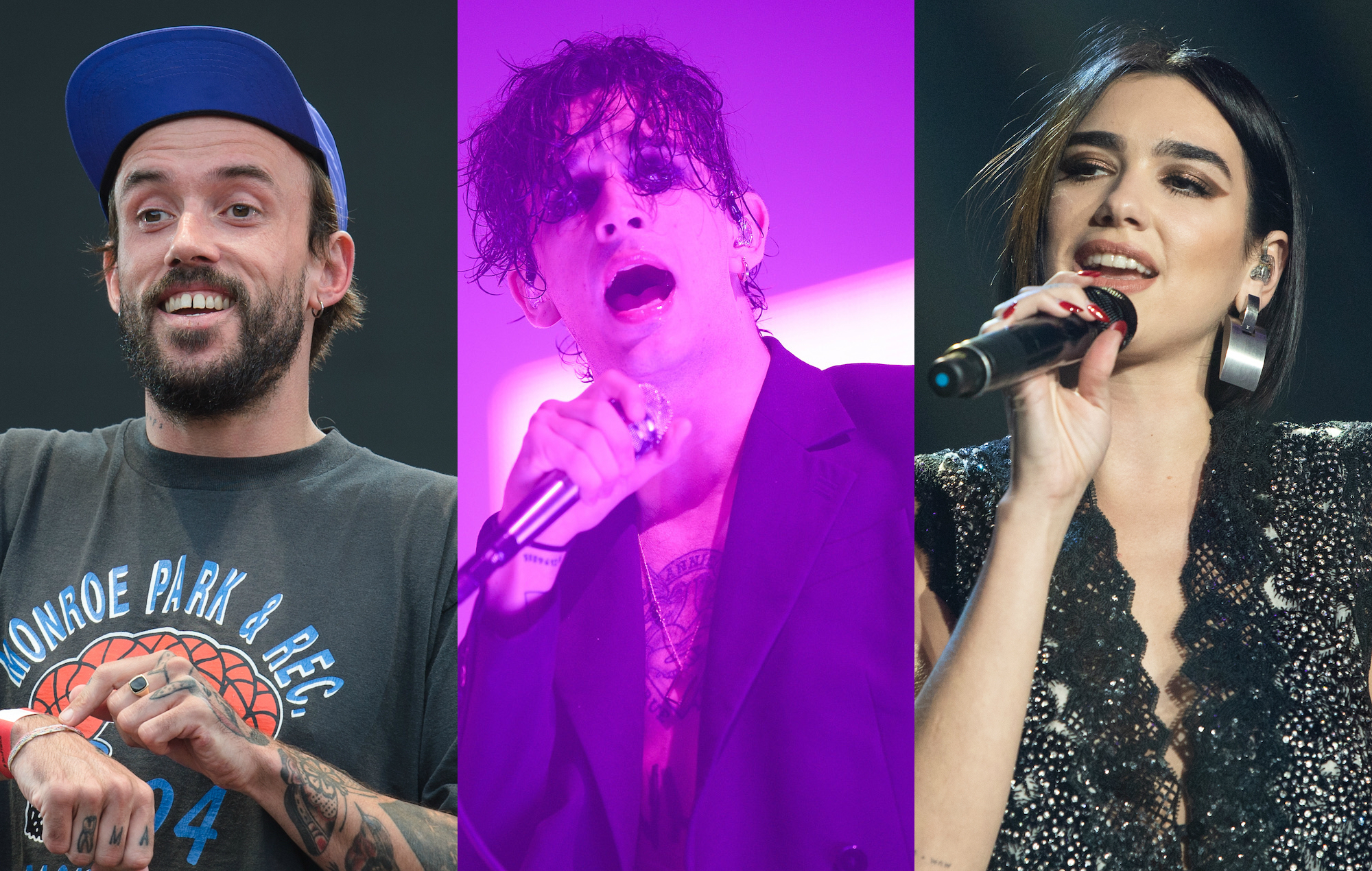 IDLES, The 1975, and Dua Lipa amongst stars nominated for
