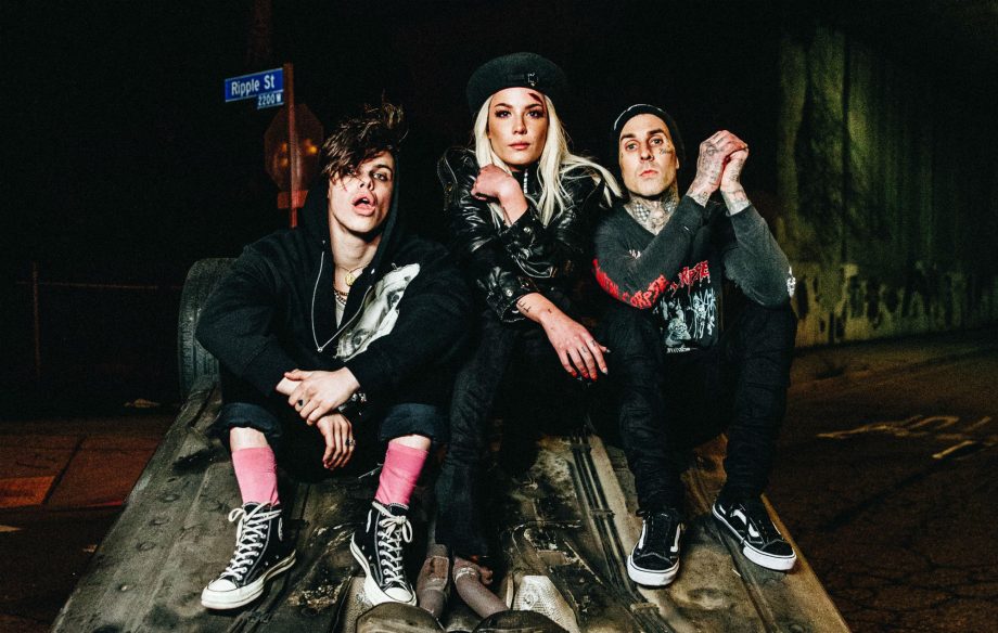 Yungblud, Halsey and Travis Barker