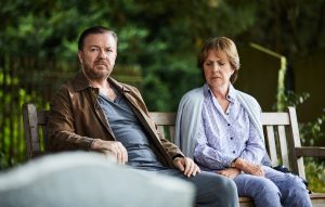 Watch Ricky Gervais struggle to cope with widowed life in trailer for new series 'After Life'