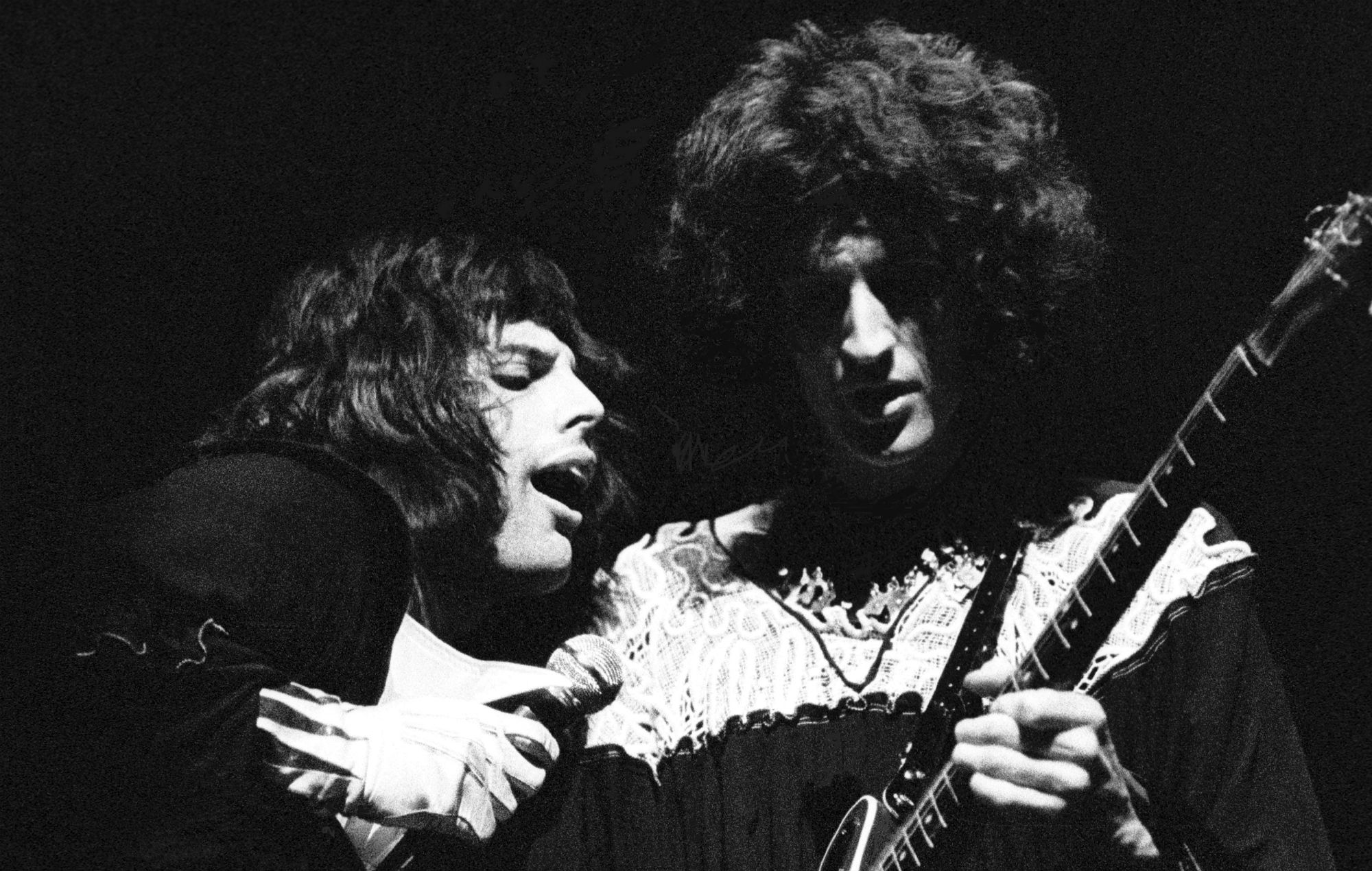 Brian May donated his classic Queen outfits to the filming of ‘Bohemian