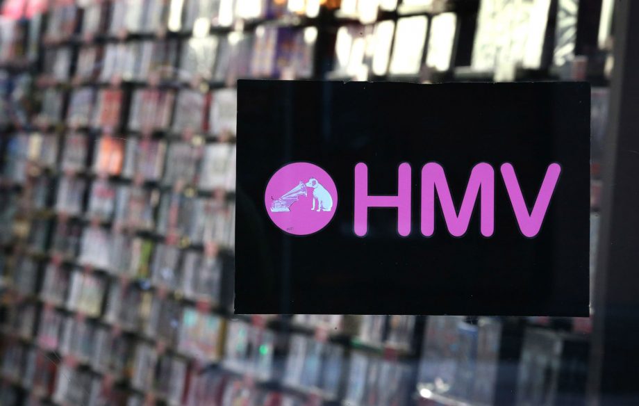 HMV saved 100 stores