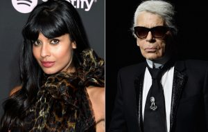 Jameela Jamil decries outpouring of grief for 'misogynist' Karl Lagerfeld after he called Adele 'a little too fat'