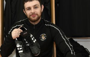 Tom Grennan reveals plans for 'epic' new album - at Luton Town training session