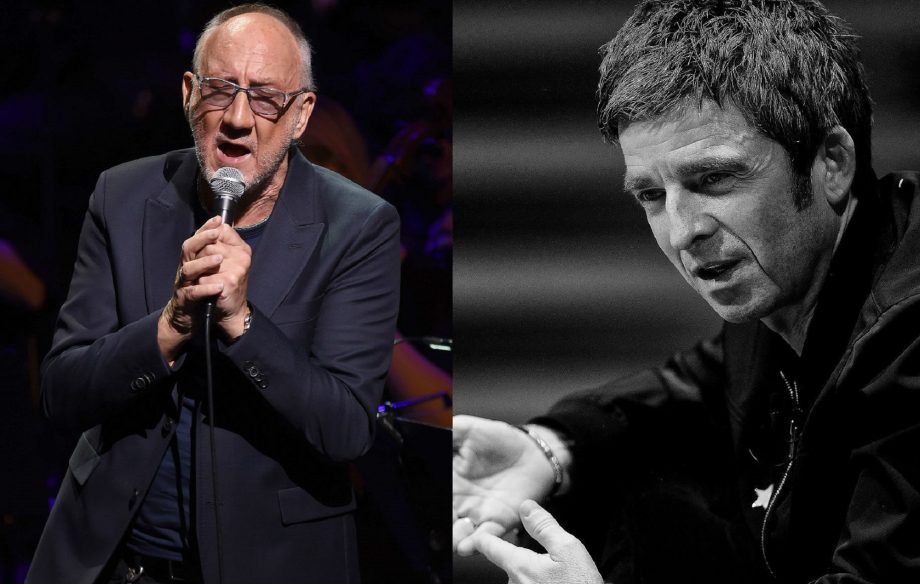 Pete Townshend and Noel Gallagher