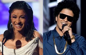 Watch Cardi B and Bruno Mars in stylish new video for 'Please Me'