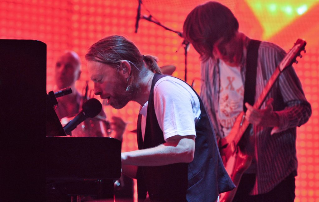 Radiohead's Thom Yorke and Johnny Greenwood