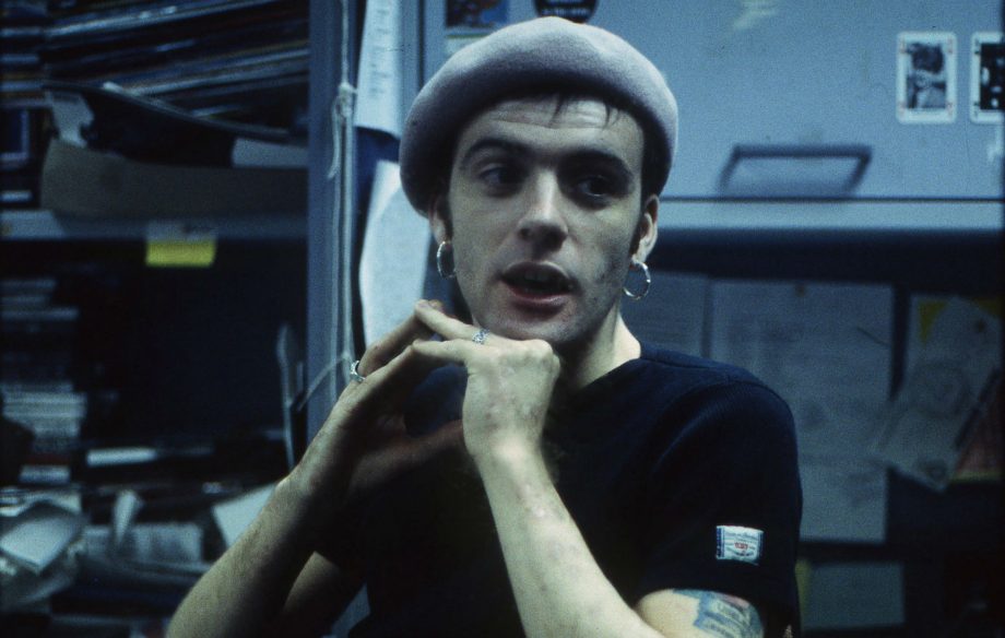 Richey Edwards in the NME Offices in