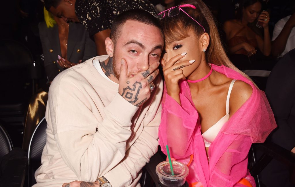 Mac Miller and ex-girlfriend Ariana Grande